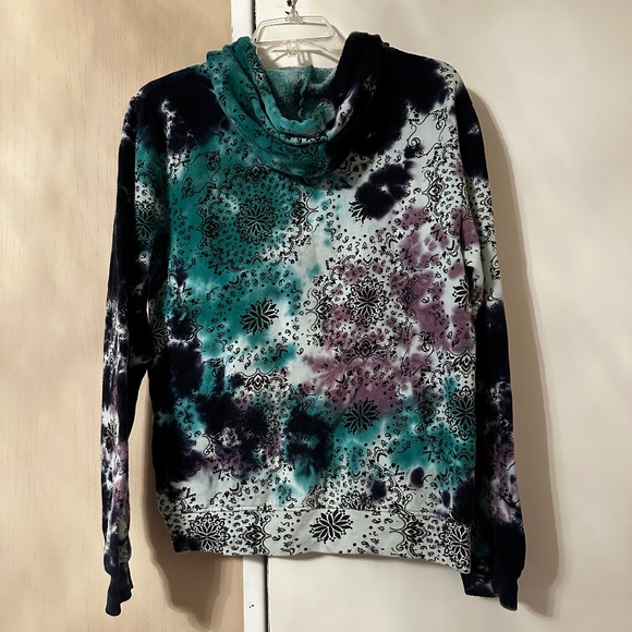 Rue 21 Tie Dye Pullover Hoodie Sweatshirt Women’s Small - Picture 3 of 3